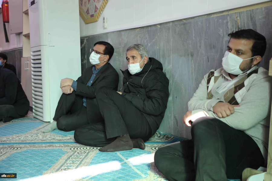 برگزاری مراسم بزرگداشت سالروز شهادت سردار شهید قاسم سلیمانی در نمازخانه سازمان مرکزی دانشگاه فرهنگیان 12