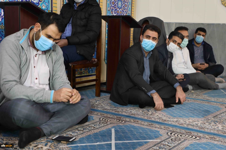 برگزاری مراسم بزرگداشت سالروز شهادت سردار شهید قاسم سلیمانی در نمازخانه سازمان مرکزی دانشگاه فرهنگیان 13