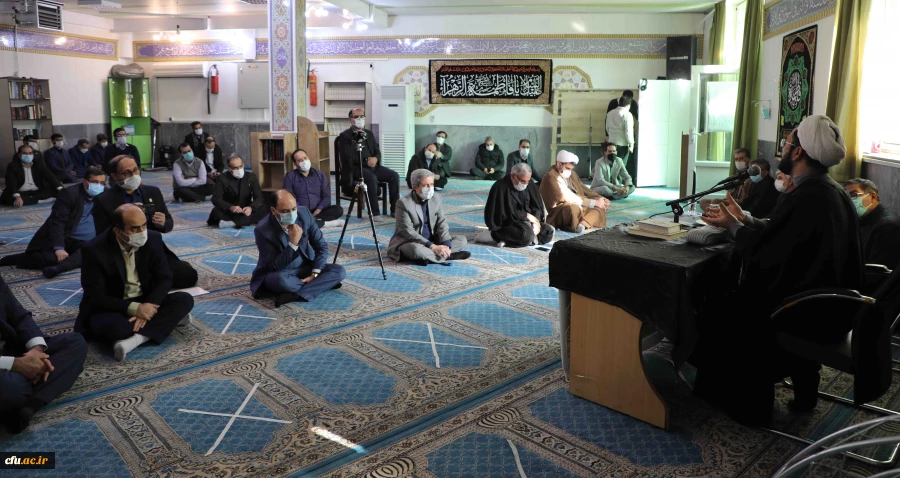 مراسم سالگرد شهادت سردار حاج قاسم سلیمانی در نمازخانه سازمان مرکزی دانشگاه فرهنگیان 2