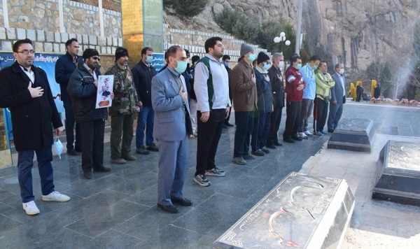 مراسم راهپیمایی و کوهپیمایی همکاران دانشگاه فرهنگیان کرمانشاه به مناسبت بزرگداشت اولین سالگرد شهادت سردار قاسم سلیمانی 2