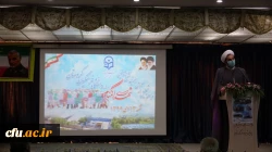 مراسم بزرگداشت سالگردشهادت سردار سلیمانی و تجلیل از عوامل اجرایی تشییع و تدفین شهدای گمنام دانشگاه فرهنگیان کردستان 7