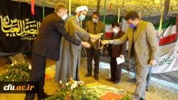 مراسم بزرگداشت سالگردشهادت سردار سلیمانی و تجلیل از عوامل اجرایی تشییع و تدفین شهدای گمنام دانشگاه فرهنگیان کردستان 12