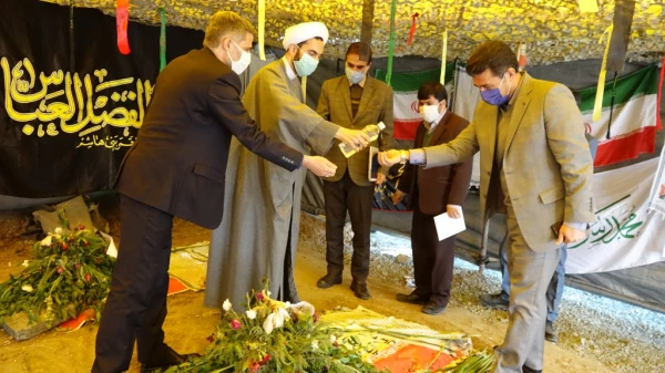 مراسم بزرگداشت سالگردشهادت سردار سلیمانی و تجلیل از عوامل اجرایی تشییع و تدفین شهدای گمنام دانشگاه فرهنگیان کردستان 12