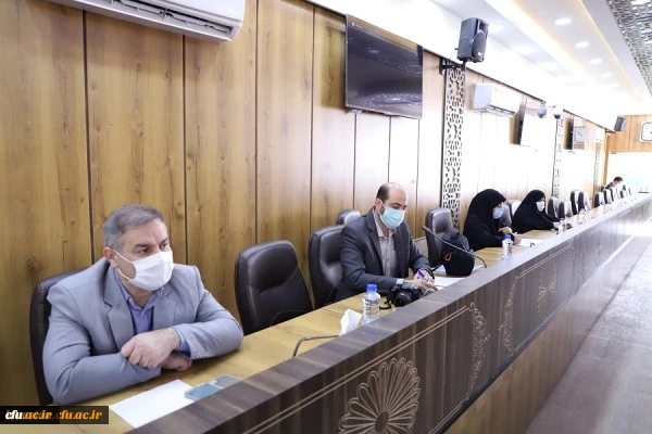 هفتمین جلسه هیات امنای دانشگاه فرهنگیان استان به ریاست دکتر خادمی استاندار لرستان و با حضور اعضا برگزار شد 4