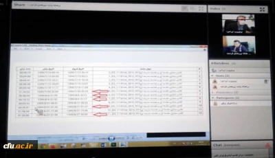 در راستای کیفیت بخشی به فعالیت ها و همچنین ضرورت تقویت ارتباط با کارشناس مسئولان نظارت استان ها صورت پذیرفت:

 برقراری ارتباط تصویری تعاملات استانی فصل پاییز کارشناس مسئولان نظارت در محیط LMS سامانه بالندگی حرفه ای