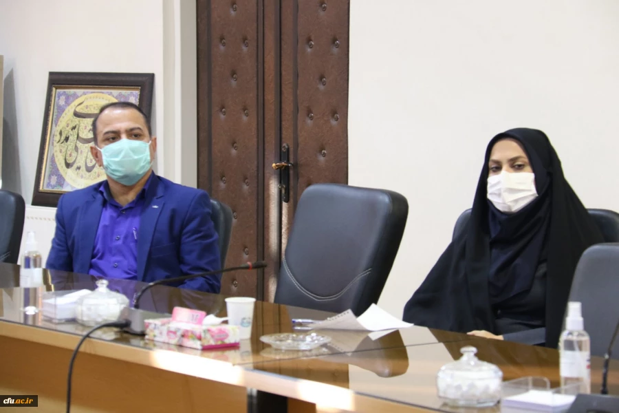 دیدار هیات رئیسه دانشگاه فرهنگیان یزد با مدیر کل جدید آموزش و پرورش استان
 3