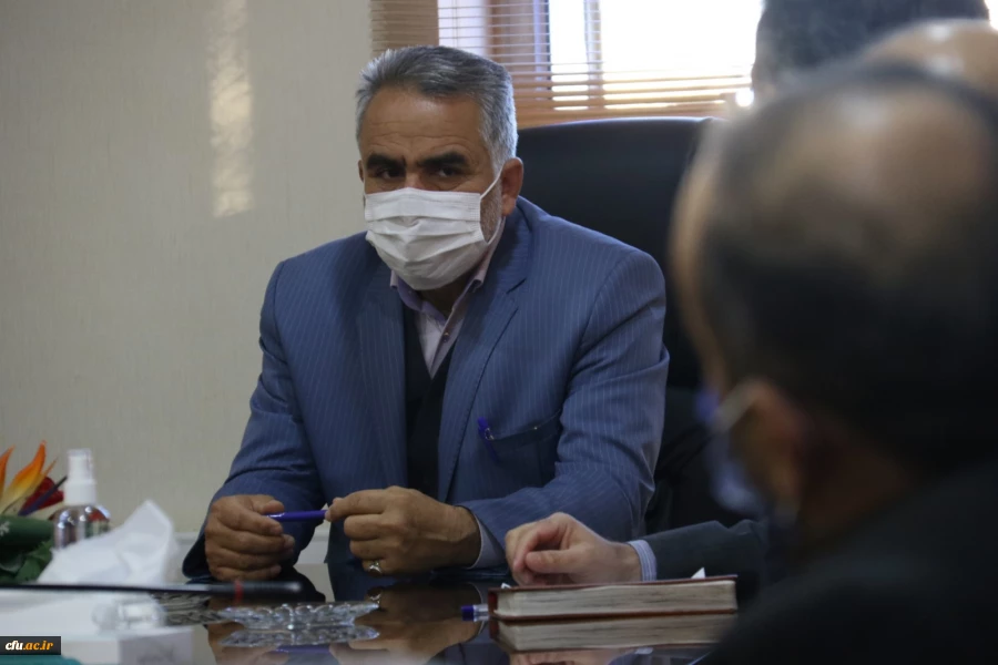 دیدار هیات رئیسه دانشگاه فرهنگیان یزد با مدیر کل جدید آموزش و پرورش استان
 4