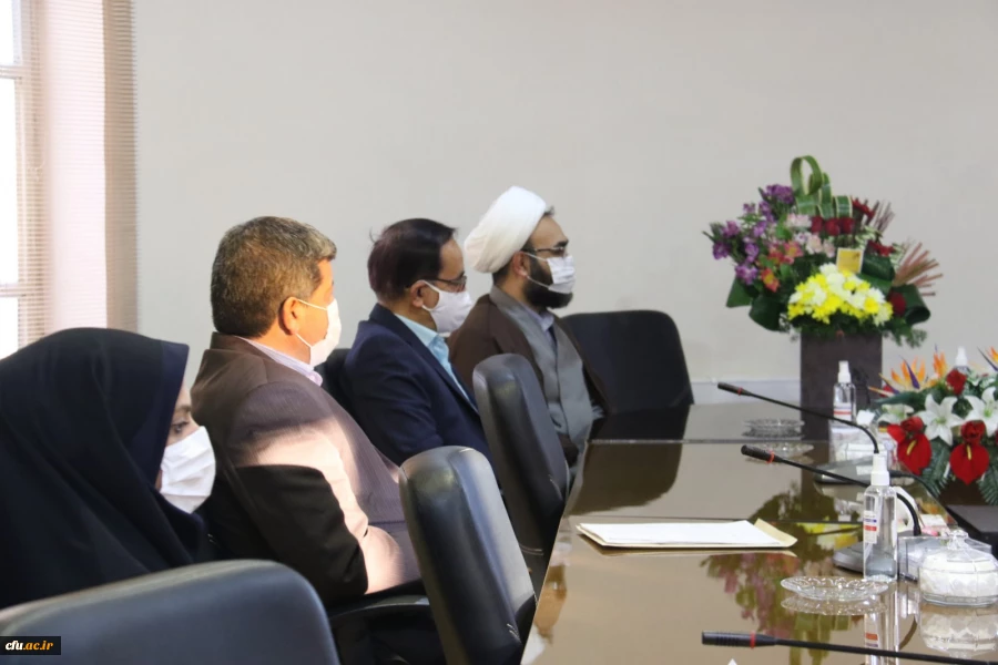 دیدار هیات رئیسه دانشگاه فرهنگیان یزد با مدیر کل جدید آموزش و پرورش استان
 5