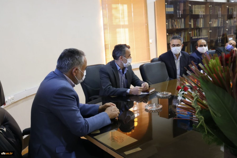 دیدار هیات رئیسه دانشگاه فرهنگیان یزد با مدیر کل جدید آموزش و پرورش استان
 7