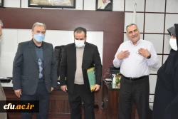 دیدار مهدیزاده سرپرست مدیریت امور پردیس‍های استان خراسان جنوبی و رئیس سازمان مدیریت برنامه و بودجه استان 3