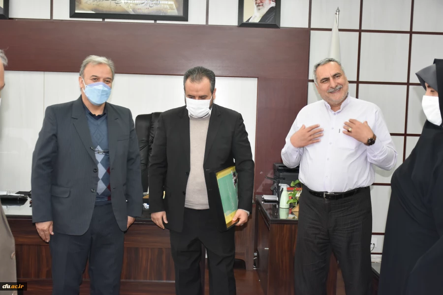 دیدار مهدیزاده سرپرست مدیریت امور پردیس‍های استان خراسان جنوبی و رئیس سازمان مدیریت برنامه و بودجه استان 3