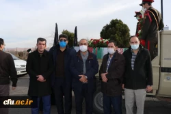 استقبال از ورود پیکر مطهر و پاک چهار شهید گمنام هشت سال دفاع مقدس 4