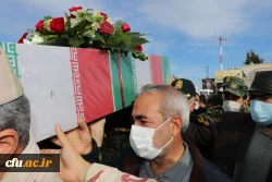 استقبال از ورود پیکر مطهر و پاک چهار شهید گمنام هشت سال دفاع مقدس 5