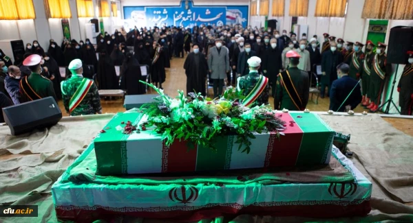 مراسم تشییع و تدفین شهید گمنام 2