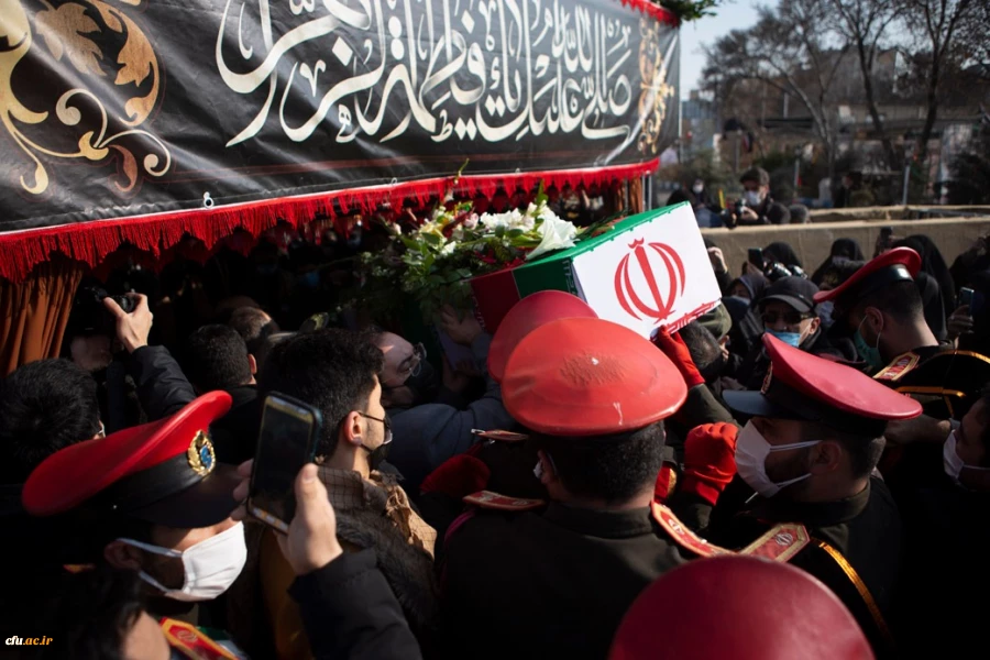 مراسم تشییع و تدفین شهید گمنام 3