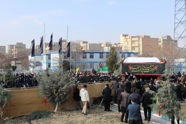 مراسم تشییع و تدفین شهید گمنام 7