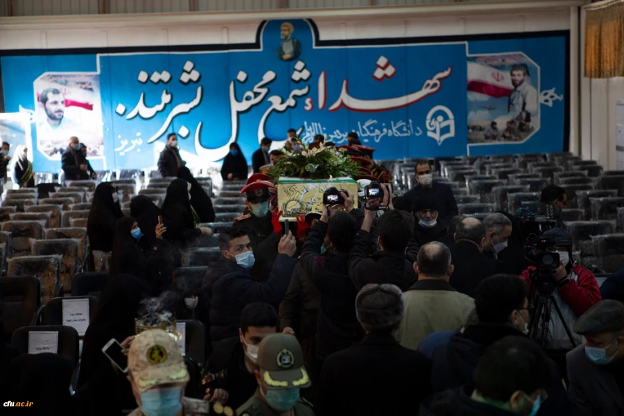 مراسم تشییع و تدفین شهید گمنام 8