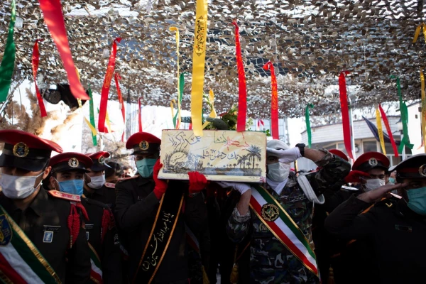 مراسم تشییع و تدفین شهید گمنام 9