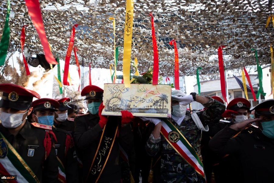 مراسم تشییع و تدفین شهید گمنام 9