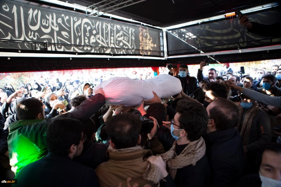 مراسم تشییع و تدفین شهید گمنام 14