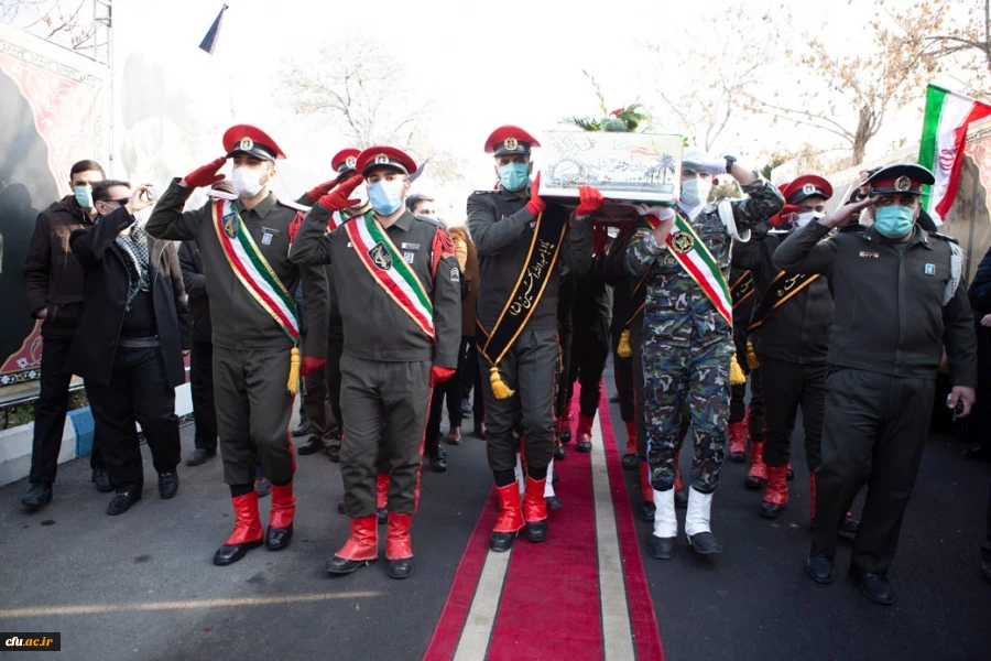 مراسم تشییع و تدفین شهید گمنام 16