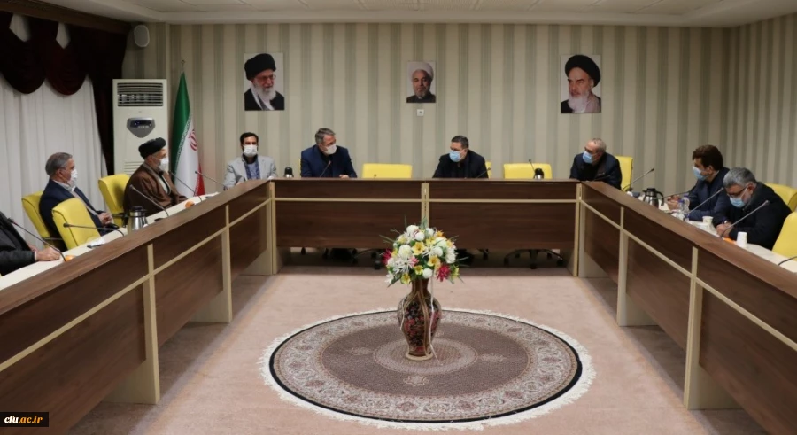 دکتر خنیفر در جلسه با مدیر و روسای پردیس ها و کارکنان دانشگاه فرهنگیان آذربایجان شرقی 2