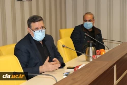 دکتر خنیفر در جلسه با مدیر و روسای پردیس ها و کارکنان دانشگاه فرهنگیان آذربایجان شرقی 3