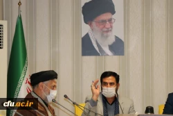 دکتر خنیفر در جلسه با مدیر و روسای پردیس ها و کارکنان دانشگاه فرهنگیان آذربایجان شرقی 11