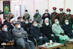 مراسم تشییع و تدفین  پیکر شهید گمنام در پردیس فاطمه الزهرا(س) تبریز 6