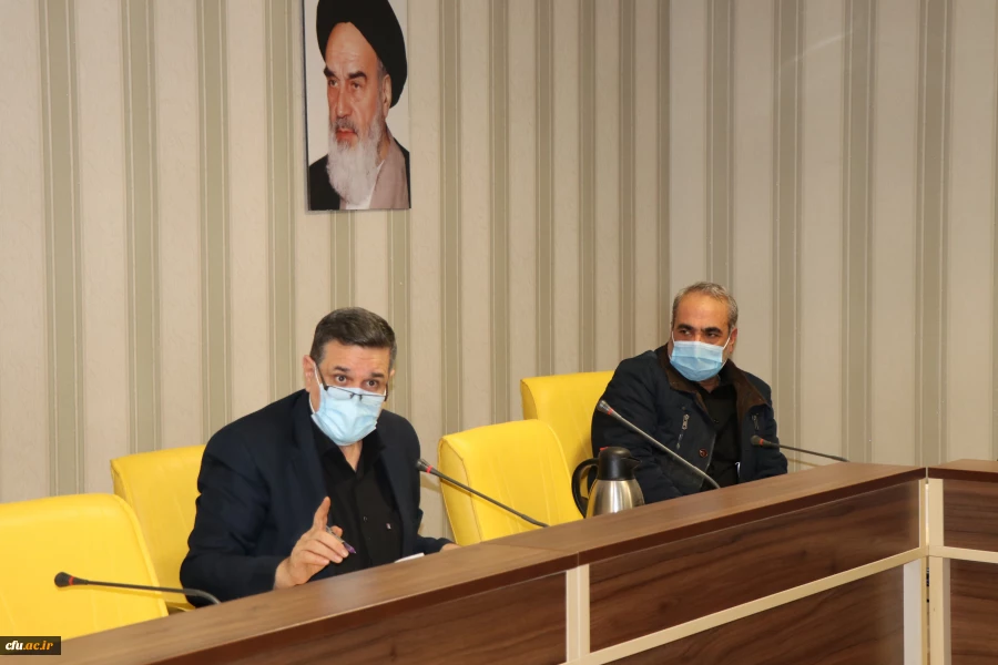 نشست صمیمی هیئت رئیسه دانشگاه فرهنگیان استان آذربایجان شرقی با دکتر خنیفر 2