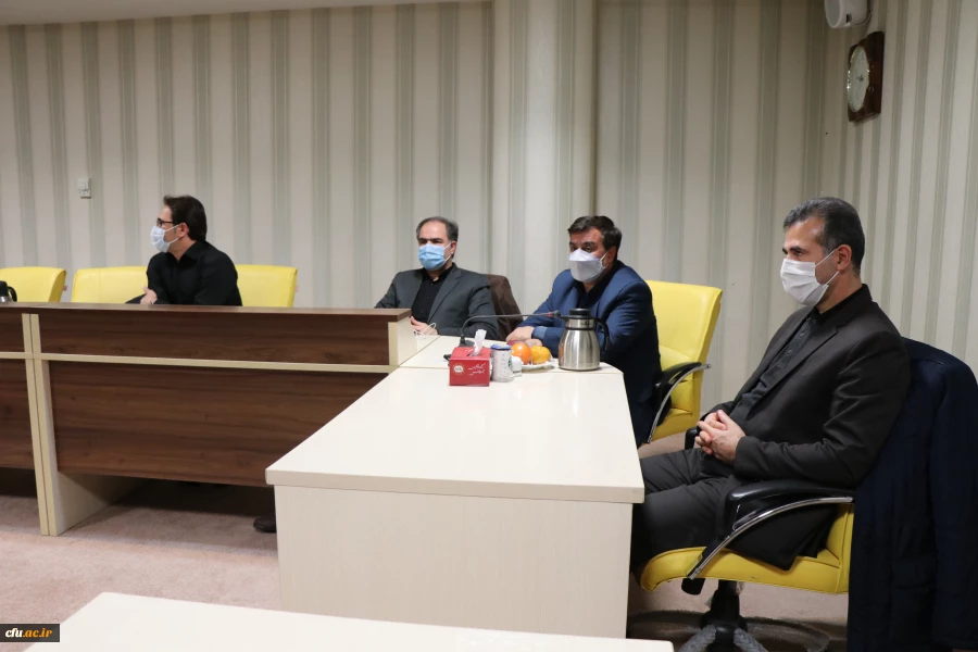 نشست صمیمی هیئت رئیسه دانشگاه فرهنگیان استان آذربایجان شرقی با دکتر خنیفر 6