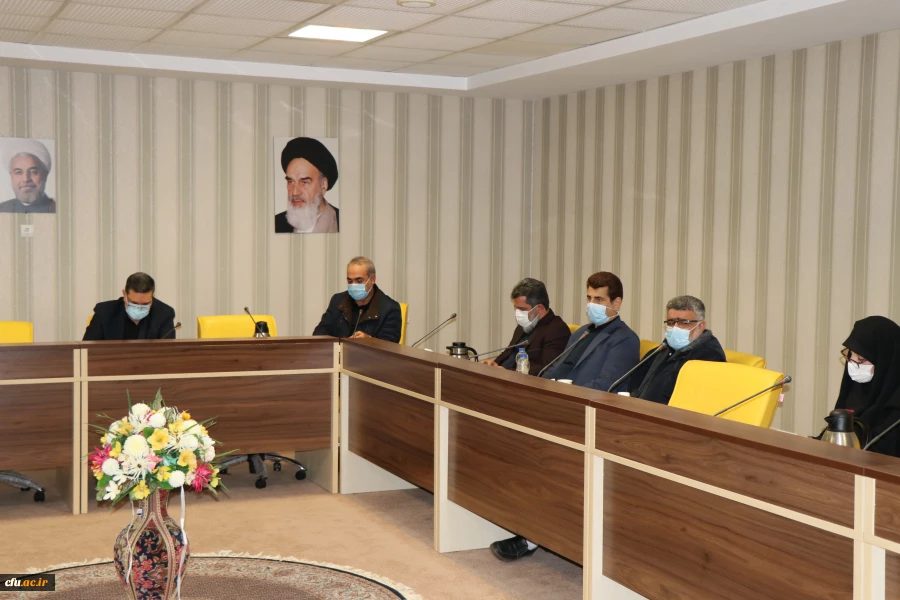 نشست صمیمی هیئت رئیسه دانشگاه فرهنگیان استان آذربایجان شرقی با دکتر خنیفر 9