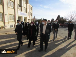 بازدید معاون برنامه ریزی و امور مشارکت های مردمی سازمان نوسازی مدارس کشور از پردیس حضرت زینب کبری اراک 3