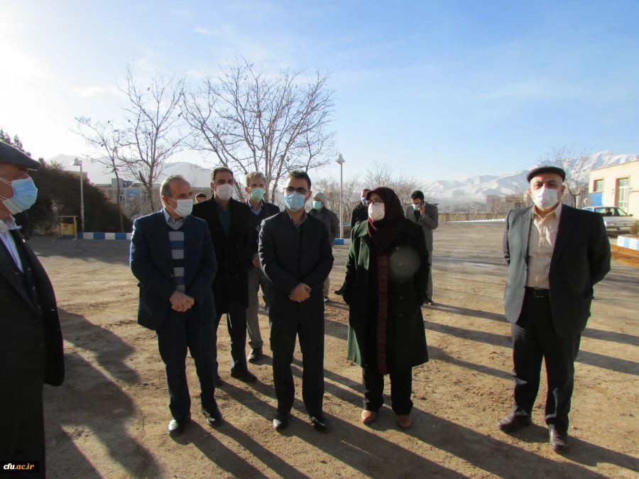 بازدید معاون برنامه ریزی و امور مشارکت های مردمی سازمان نوسازی مدارس کشور از پردیس حضرت زینب کبری اراک 4