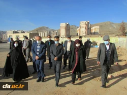 بازدید معاون برنامه ریزی و امور مشارکت های مردمی سازمان نوسازی مدارس کشور از پردیس حضرت زینب کبری اراک 7