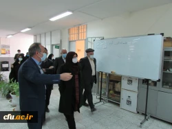 بازدید معاون برنامه ریزی و امور مشارکت های مردمی سازمان نوسازی مدارس کشور از پردیس حضرت زینب کبری اراک 8