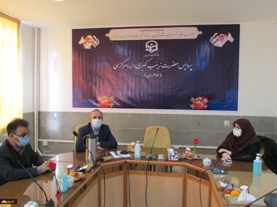 بازدید معاون برنامه ریزی و امور مشارکت های مردمی سازمان نوسازی مدارس کشور از پردیس حضرت زینب کبری اراک 9