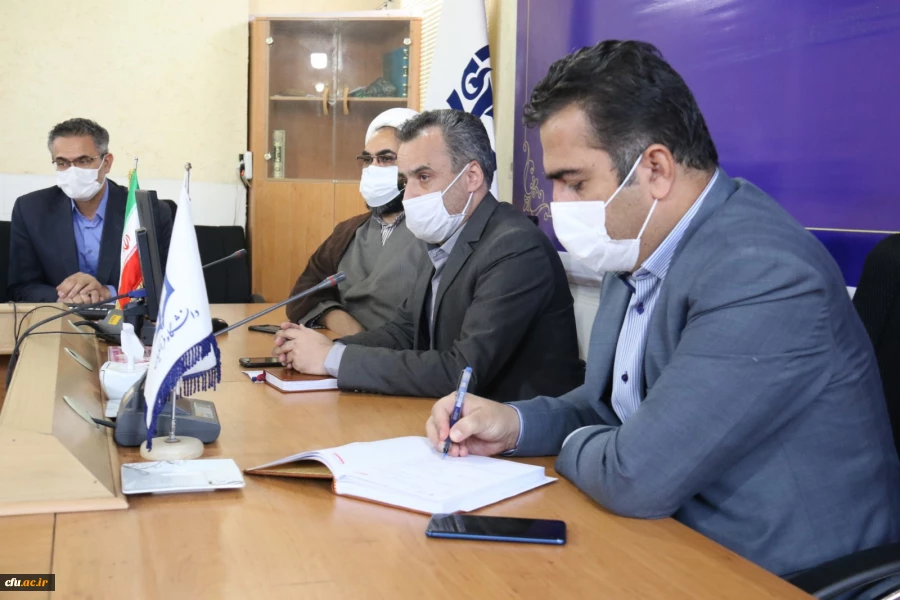 پنجمین نشست شورای مدیریت، نظارت و ارزیابی و توسعه منابع دانشگاه فرهنگیان یزد
 3