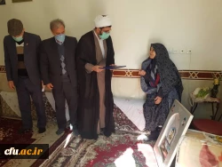 مراسم تجدید میثاق با شهداء و عطرافشانی و غبارروبی گلزار شهدا و دیدار با خانواده شهدا 2