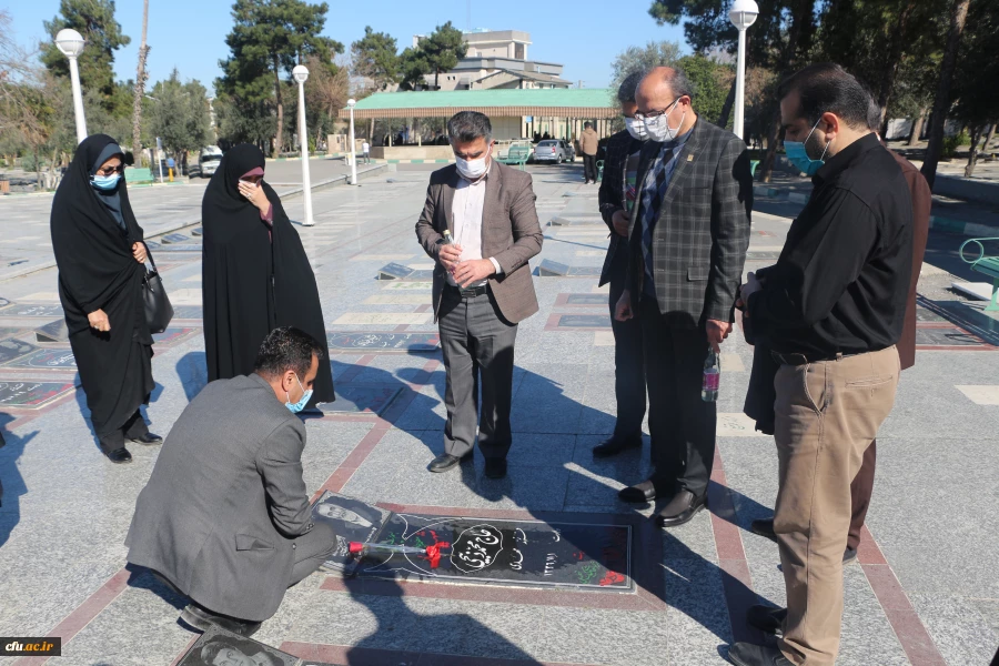 مراسم تجدید میثاق با شهداء و عطرافشانی و غبارروبی گلزار شهدا شهرستان گرگان
 2