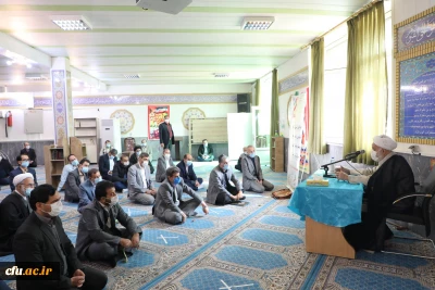 مراسم میلاد حضرت فاطمه زهرا(س) و روز زن در نمازخانه سازمان مرکزی به روایت تصویر