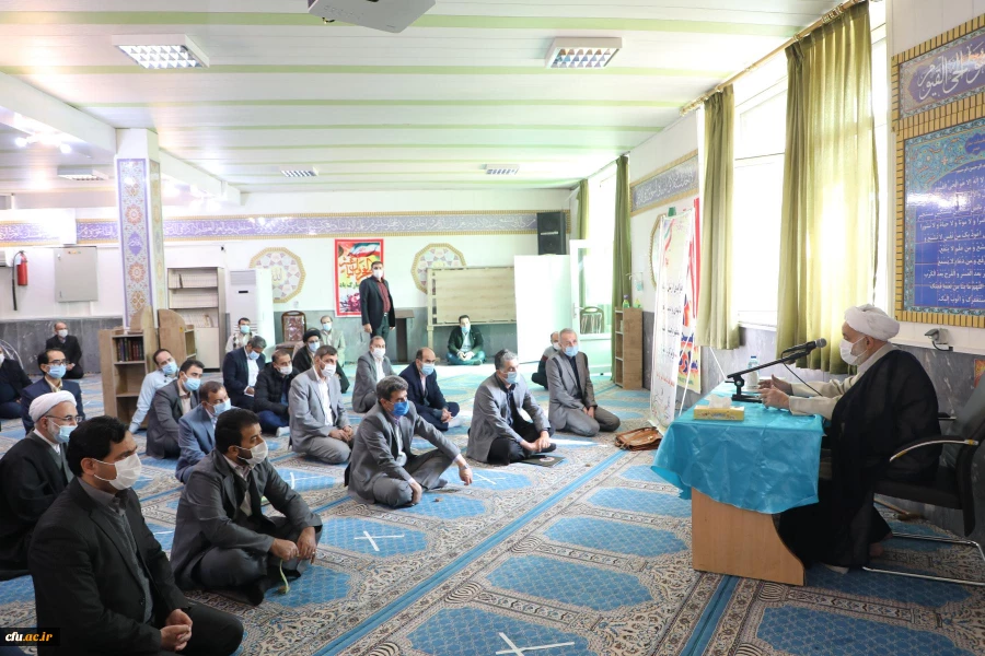 مراسم میلاد حضرت فاطمه زهرا(س) و روز زن در نمازخانه سازمان مرکزی به روایت تصویر 2