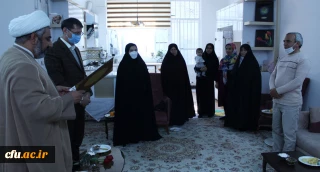 به مناسبت دهه مبارک فجر انجام شد؛

دیدار اعضای ستاد شاهد و ایثارگران دانشگاه فرهنگیان خراسان رضوی با خانواده شهید سید امیر موسوی