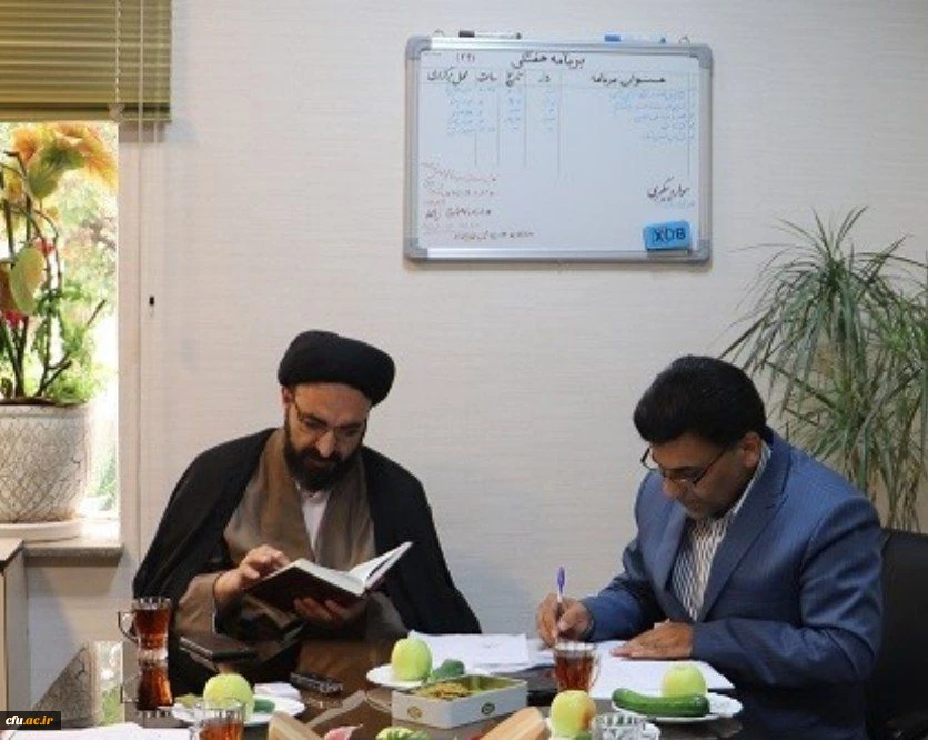 جلسه مشترک هم اندیشی مسئولین دفترنمایندگی مقام معظم رهبری و مدیران حوزه فرهنگی واجتماعی دانشگاه برگزارشد 2