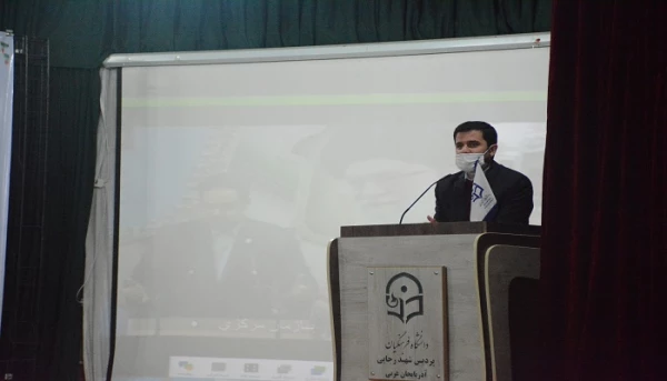 آئین استقبال از دانشجویان جدیدالورود دانشگاه فرهنگیان استان آذربایجان غربی و گرامیداشت ایام الله دهه فجر با حضور جمعی از دانشجومعلمان ورودی ۹۹  9