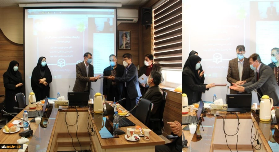 برگزاری آیین تجلیل از برگزیدگان برتر حوزه امور دانشجویی دانشگاه فرهنگیان استان خراسان رضوی 2