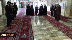 تجدید بیعت با آرمان های انقلاب اسلامی  دانشگاهیان دانشگاه فرهنگیان استان سمنان با حضور در مزار مطهر شهدا  3