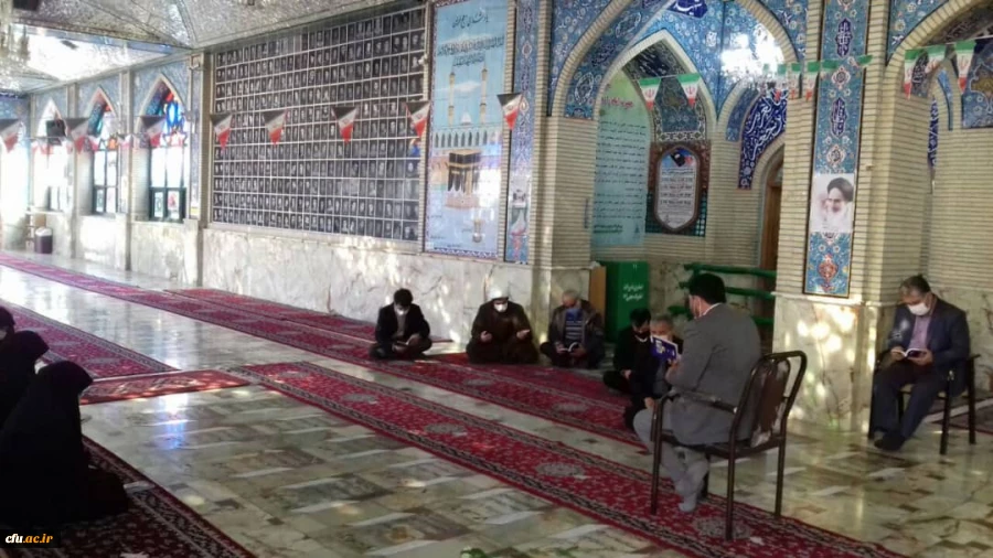 تجدید بیعت با آرمان های انقلاب اسلامی  دانشگاهیان دانشگاه فرهنگیان استان سمنان با حضور در مزار مطهر شهدا  4