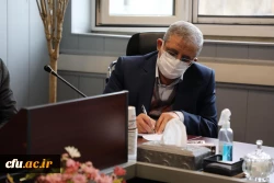 آیین تقدیر و معارفه رئیس بسیج اساتید دانشگاه فرهنگیان 8