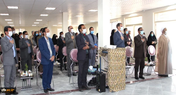 مراسم افتتاحیه پروژه رفاهی سرای دانشجویی کوثر پردیس شهید هاشمی نژاد دانشگاه فرهنگیان خراسان رضوی 2